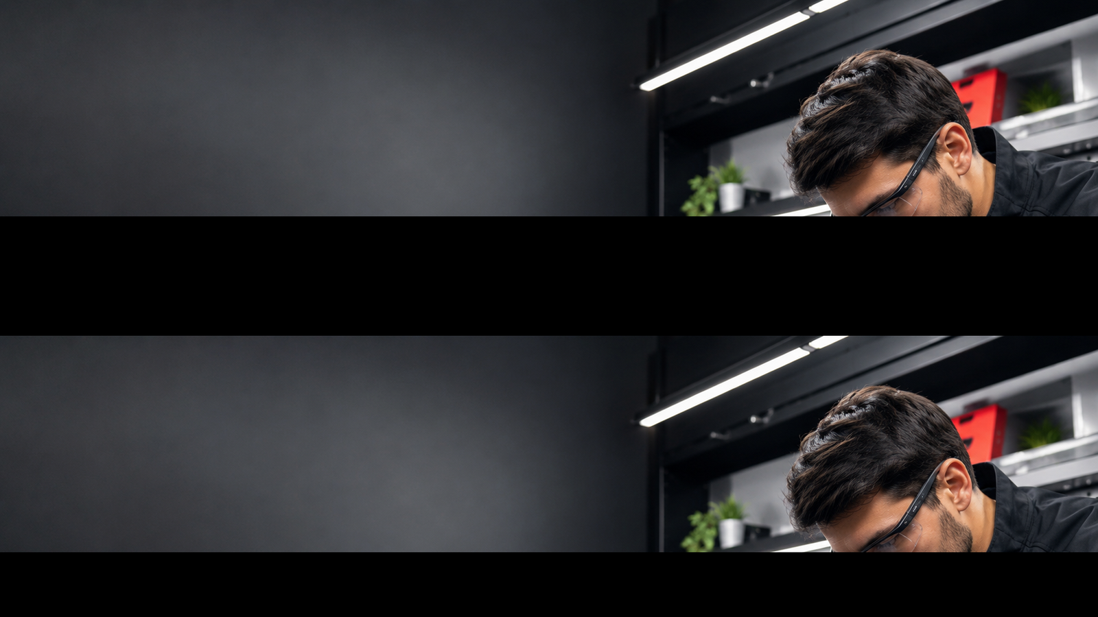 Technician repairing a Razer laptop